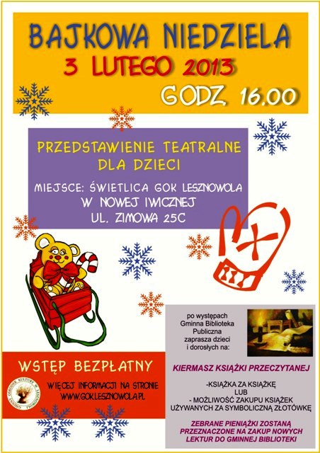 Bajkowa niedziela w Nowej Iwicznej