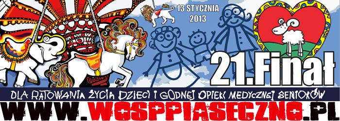 21. finał WOŚP w Piasecznie