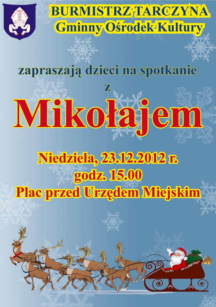 Spotkanie z Mikołajem