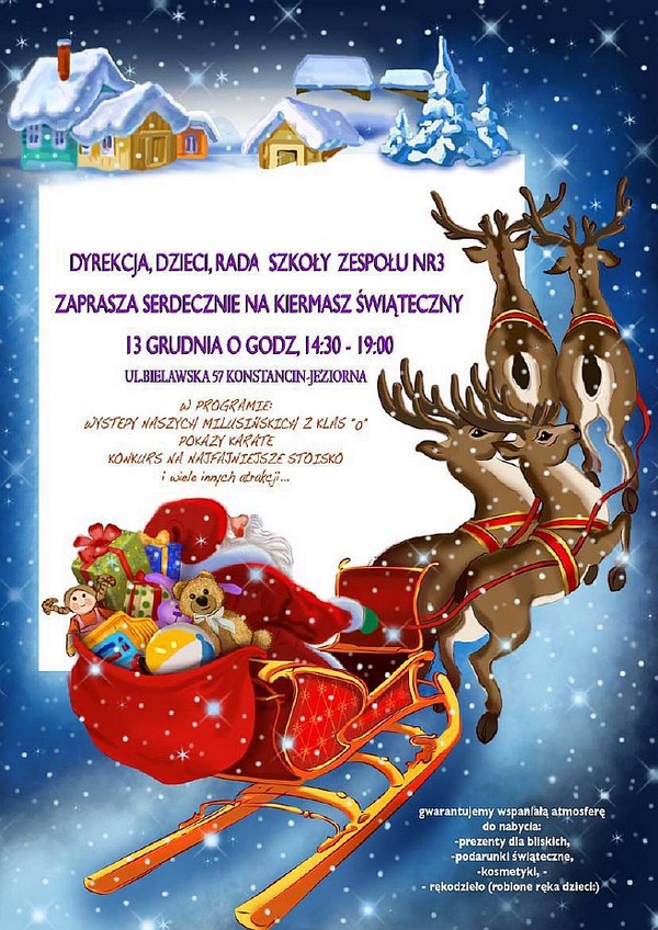 Kiermasz w Konstancinie