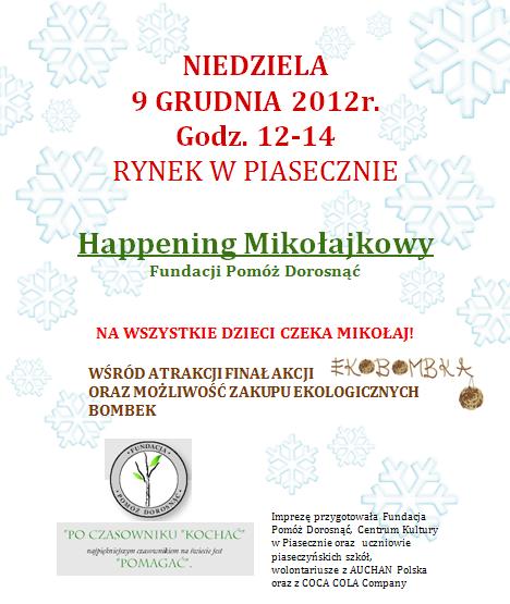 Happening Mikołajkowy