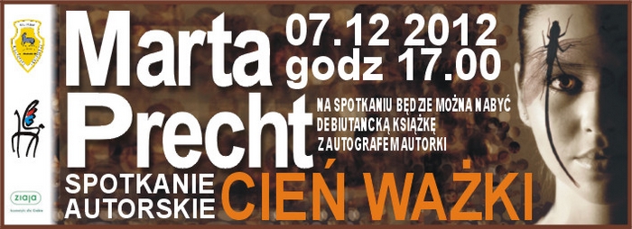 Wieczór autorski Marty Precht