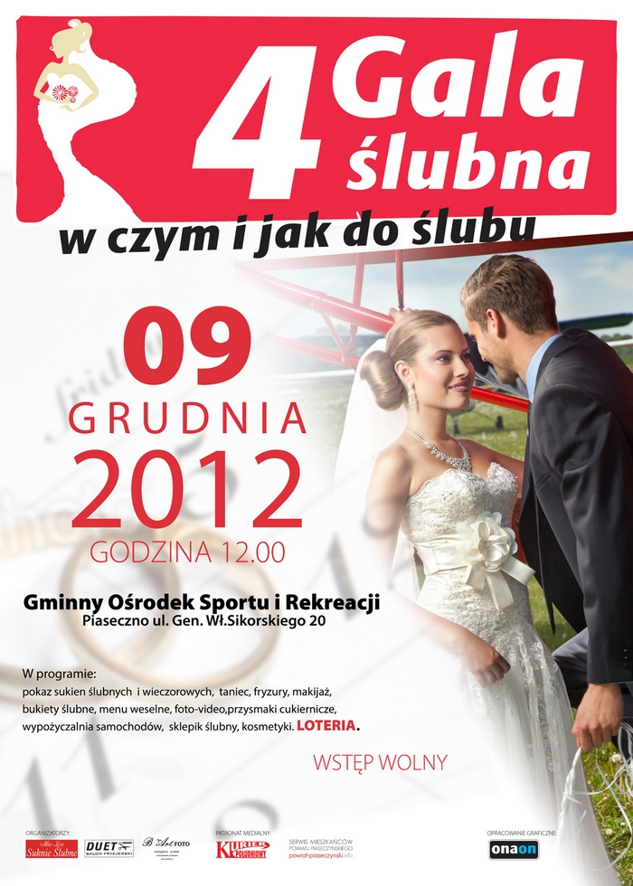 Gala Ślubna w Piasecznie