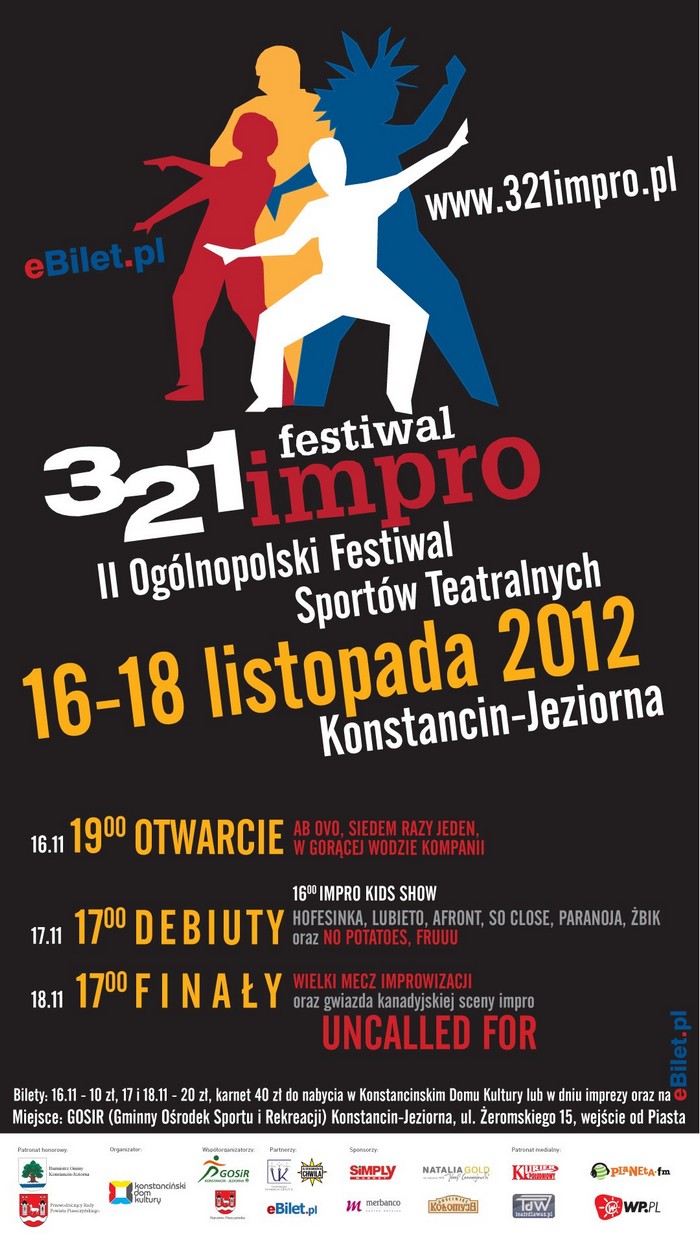 II Festiwal Sportów Teatralnych 321impro