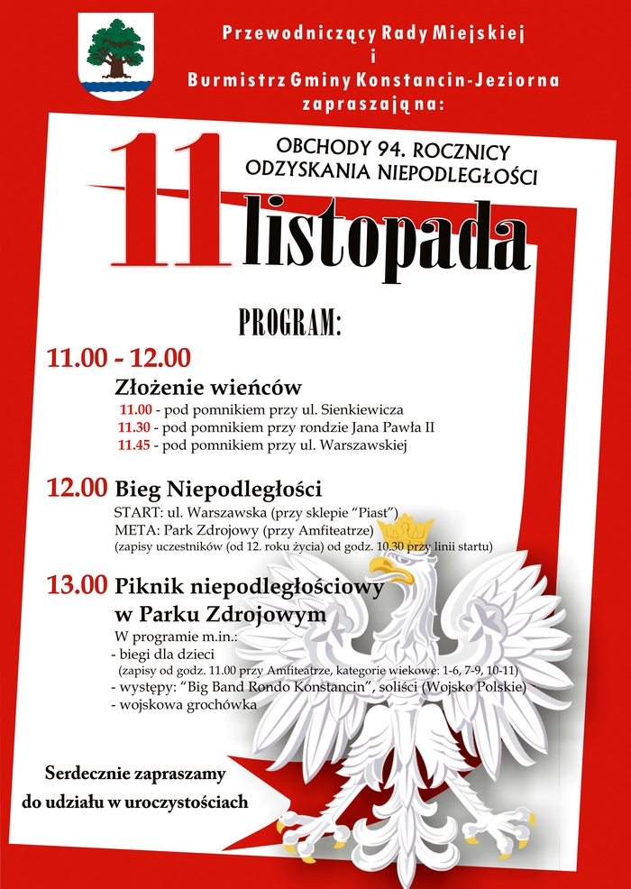 Święto Niepodległości w Konstancinie