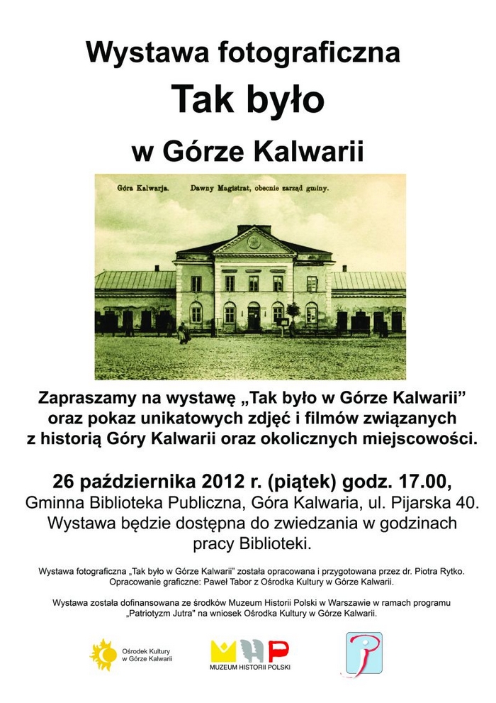 Tak było w Górze Kalwarii