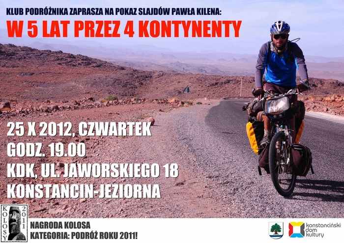 W 5 lat przez 4 kontynenty