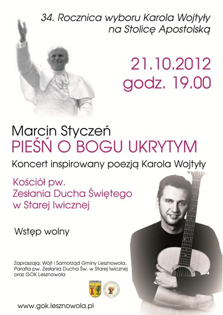 Koncert Pieśń o Bogu ukrytym
