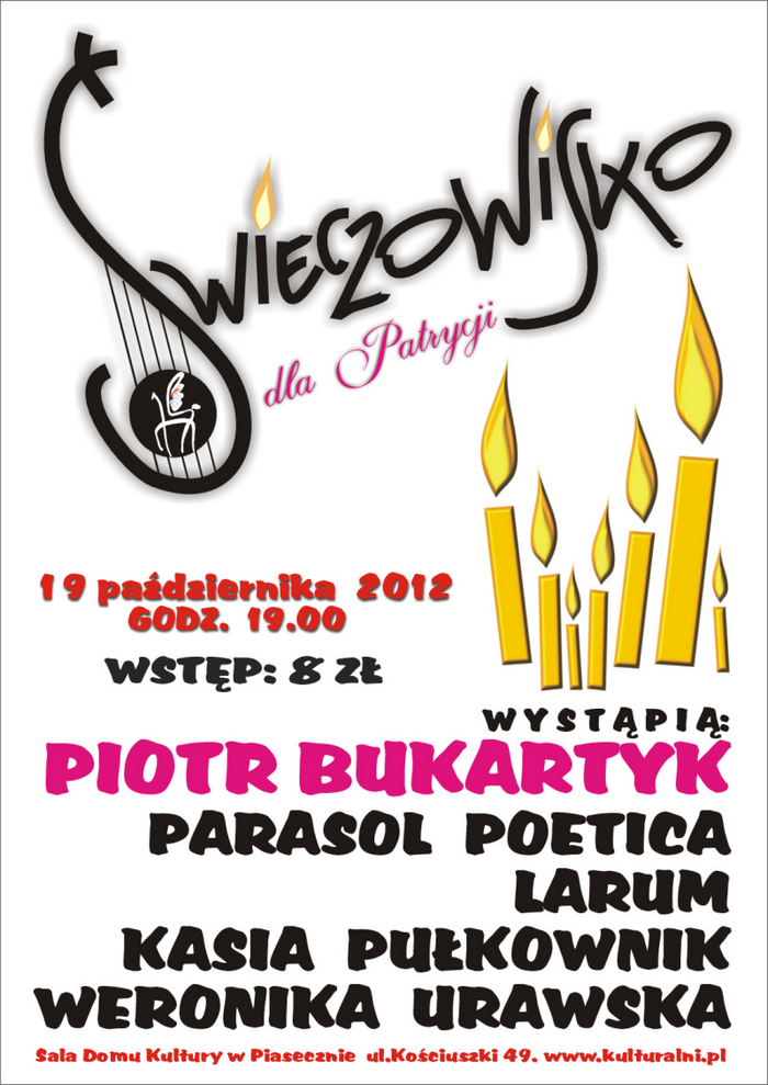 Świeczowisko dla Patrycji