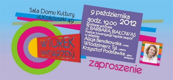 Spotkanie z  Barbarą Białowąs