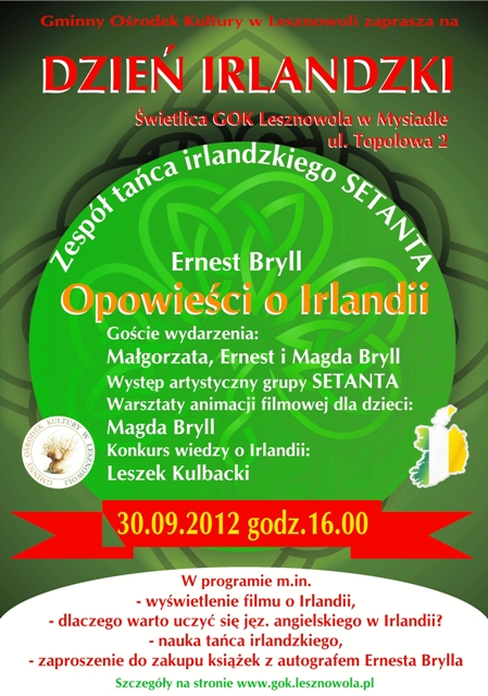 Dzień irlandzki w Mysiadle