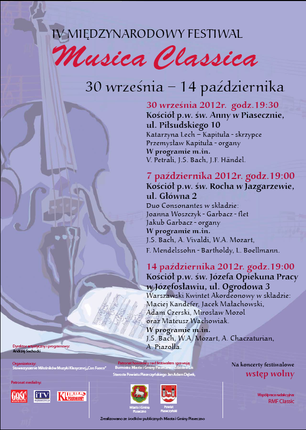 IV festiwal Musica Classica