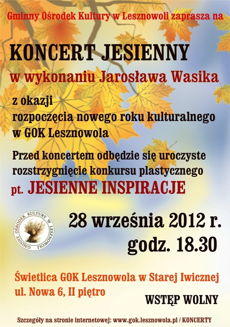 JESIENNE INSPIRACJE