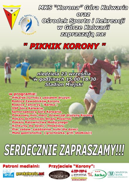 Piknik Korony w Górze Kalwarii