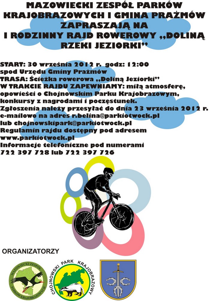 Rajd rowerowy Doliną rzeki Jeziorki