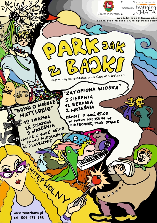 Park jak z bajki w Piasecznie