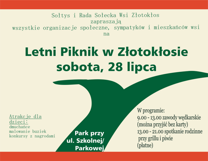 Letni Piknik w Złotokłosie