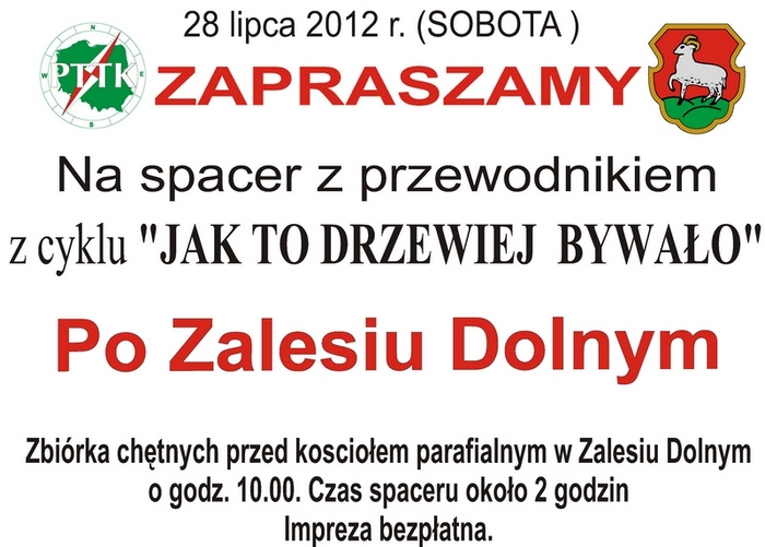 Spacer po Zalesiu Dolnym