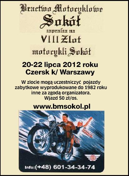 Zlot Motocykli Sokół