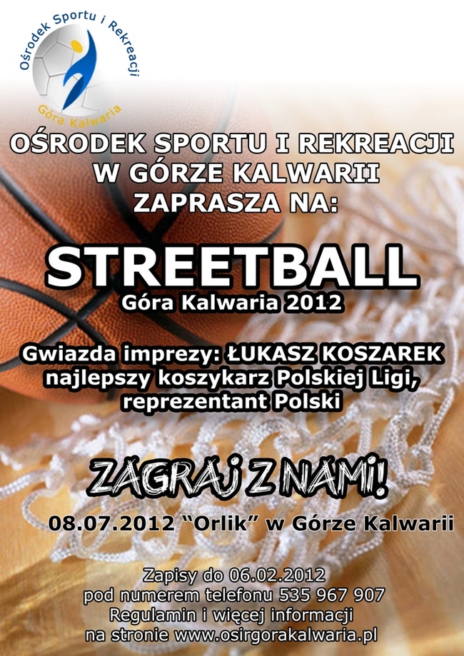 Streetball Góra Kalwaria