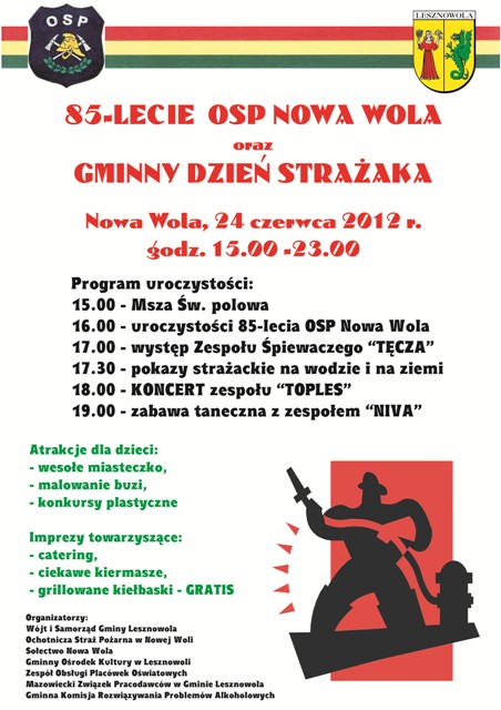 Gminny Dzień Strażaka