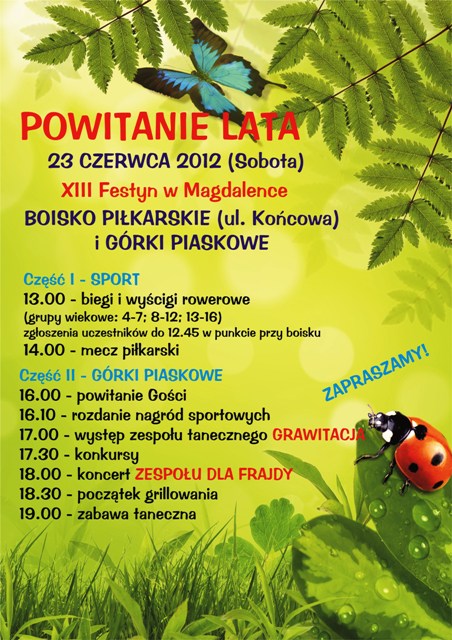 Powitanie Lata w Magdalence