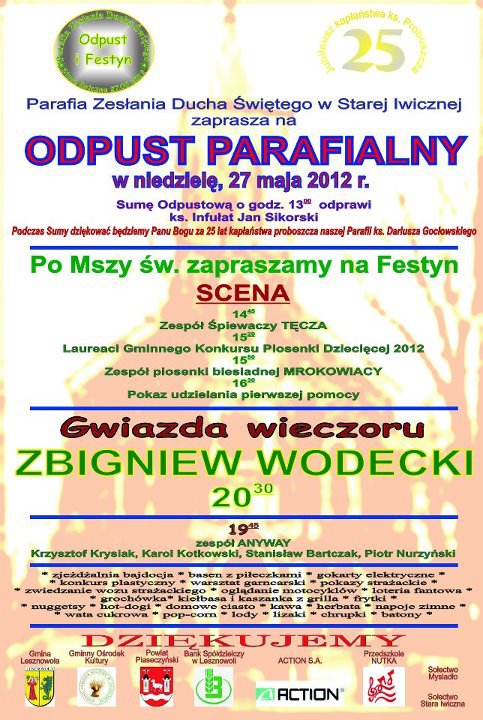 Odpust i Festyn w Starej Iwicznej