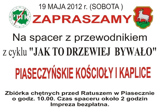 Spacer z przewodnikiem po kościołach i kapliczkach