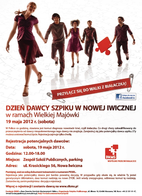 Dzień Dawcy Szpiku w Nowej Iwicznej