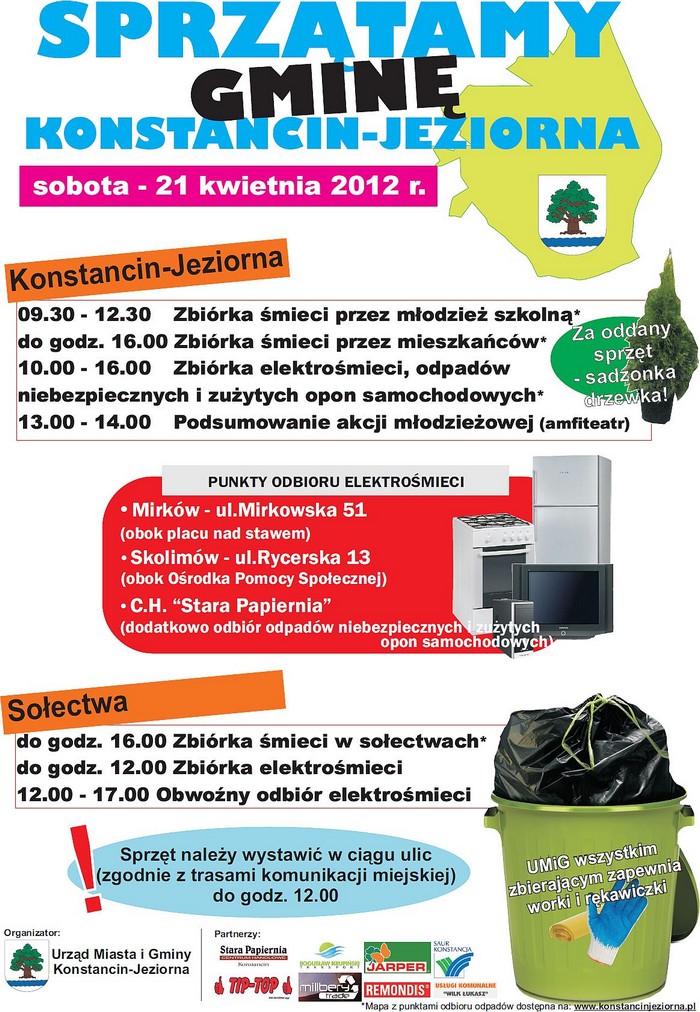 Sprzątanie gminy Konstancin-Jeziorna