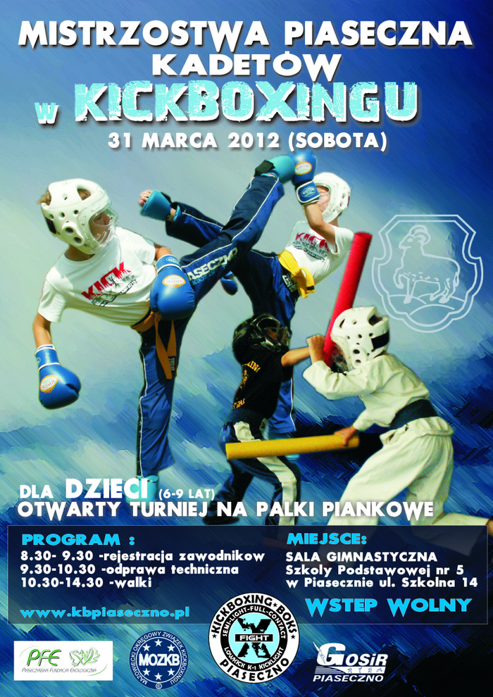 Mistrzostwa Piaseczna Kadetów w Kickboxingu