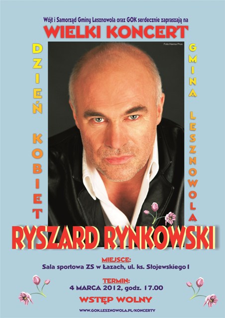 Koncert Ryszarda Rynkowskiego w Łazach