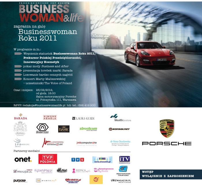 Gala Businesswoman Roku 2011