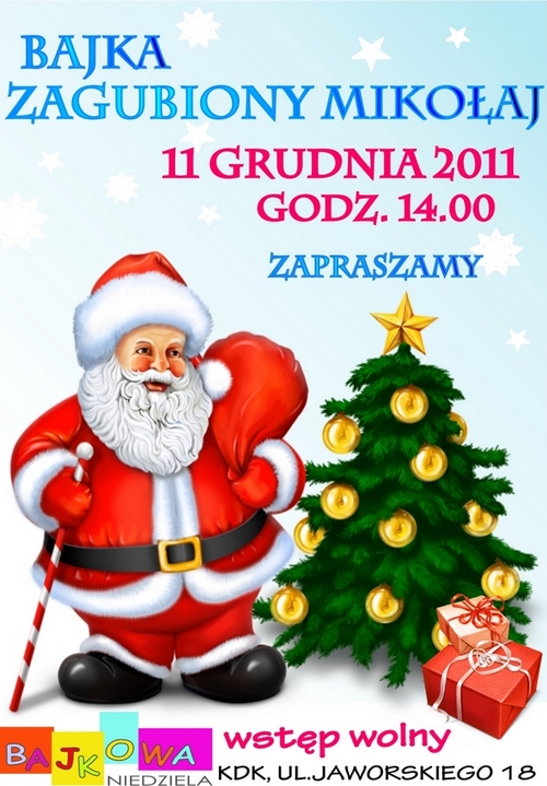 Bajka Zagubiony Mikołaj