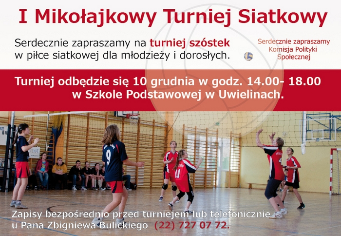 Mikołajkowy Turniej Siatkowy