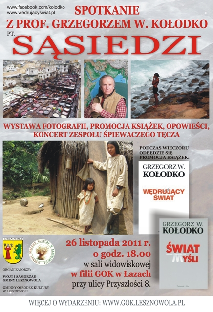 Wystawa fotografii Grzegorza W. Kołodko w Łazach