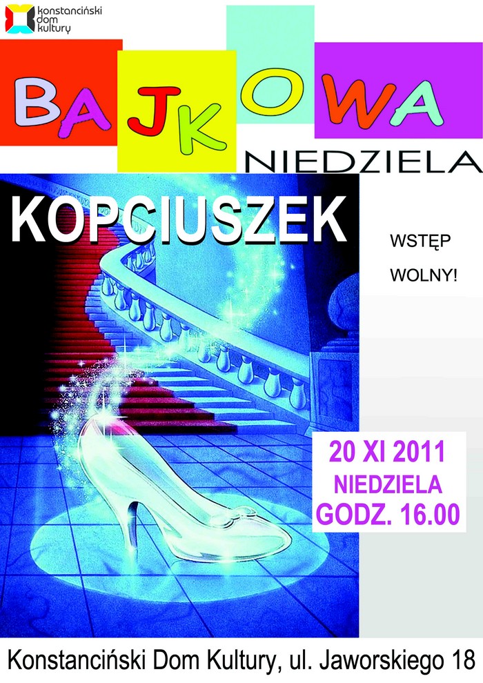 Kopciuszek Bajkowa Niedziela