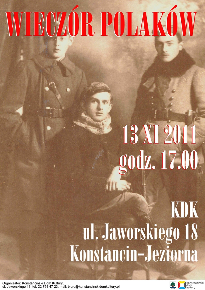 Wieczór Polaków w Konstancinie