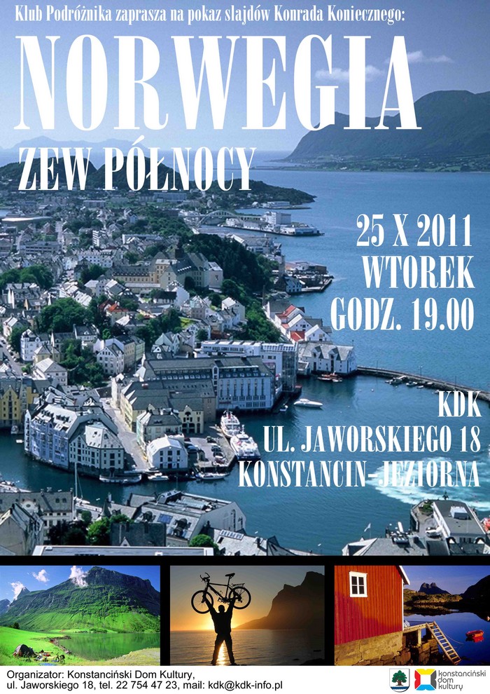 NORWEGIA ZEW PÓŁNOCY