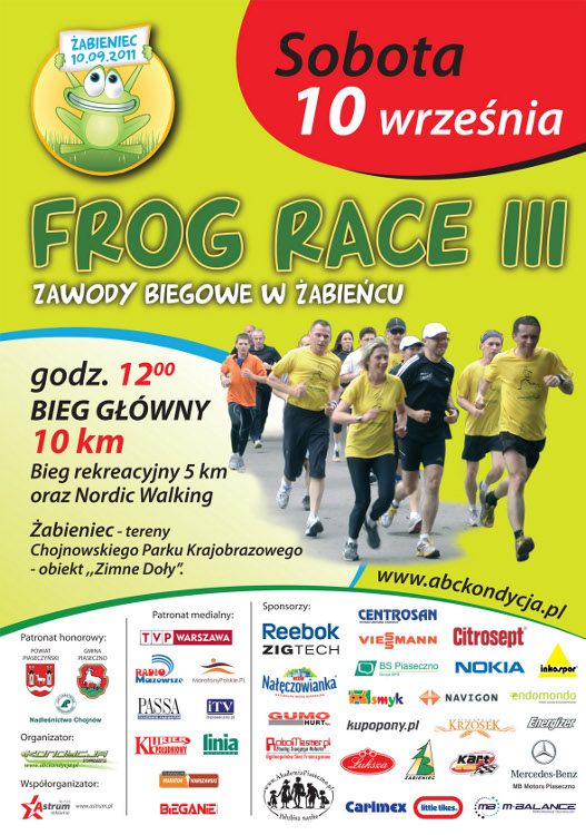 Zapraszamy na FROG RACE