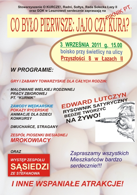 Piknik integracyjny w Łazach