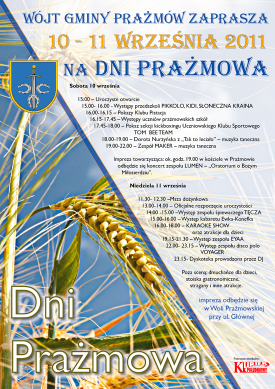 DNI PRAŻMOWA 2011