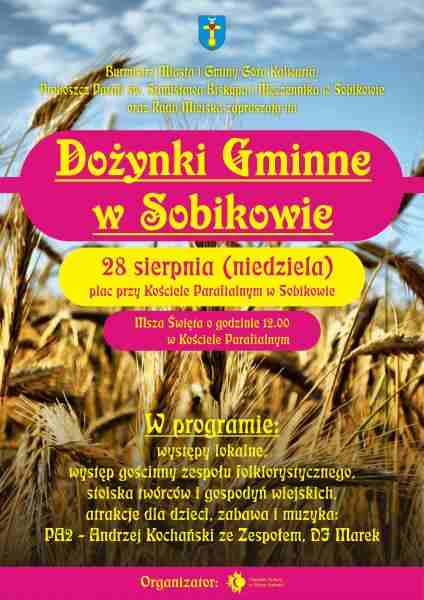 Dożynki Gminne w Sobikowie
