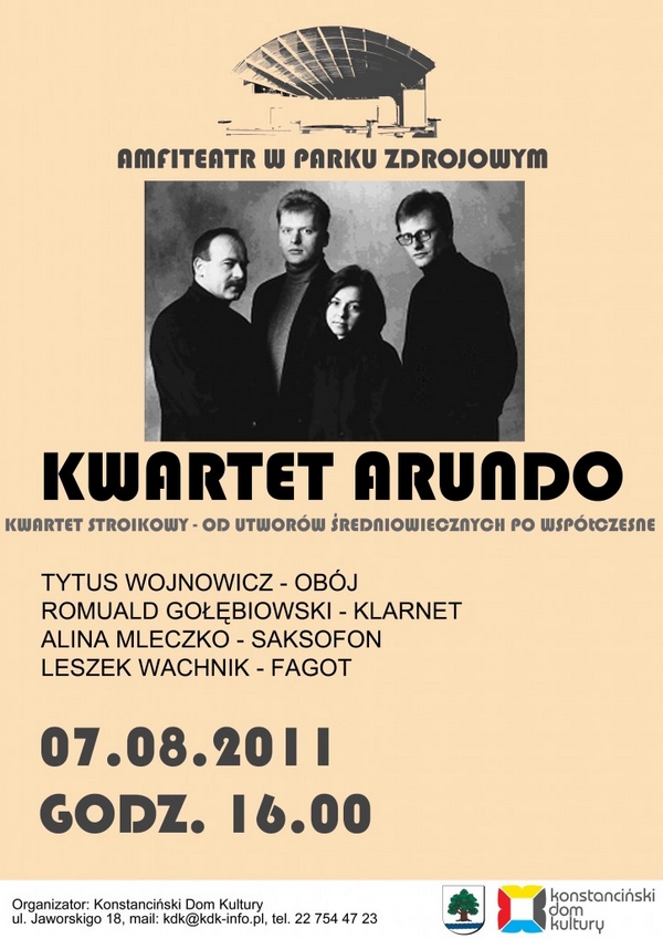 Koncert Arundo w Konstancinie