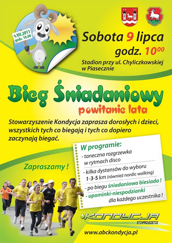 BIEG ŚNIADANIOWY