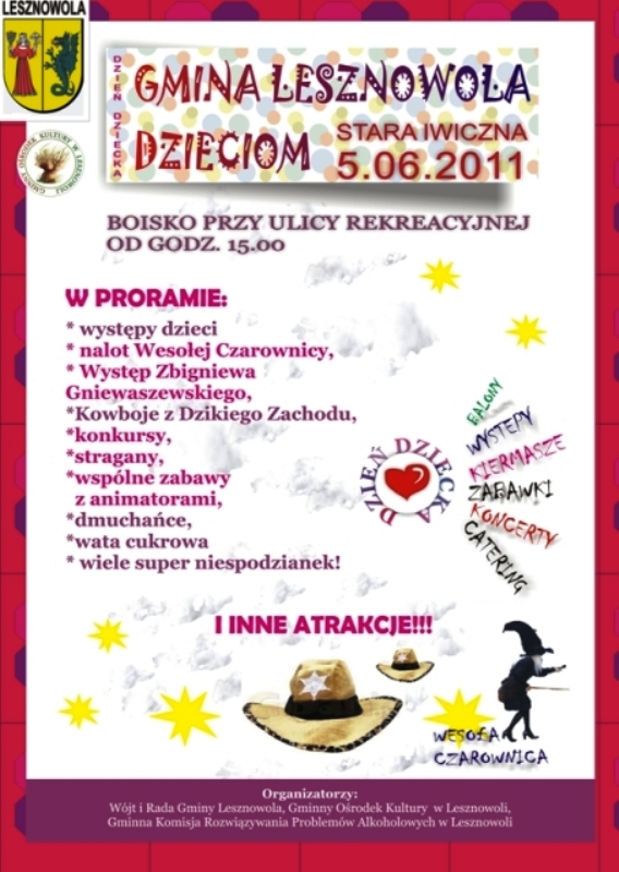 Gmina Lesznowola Dzieciom