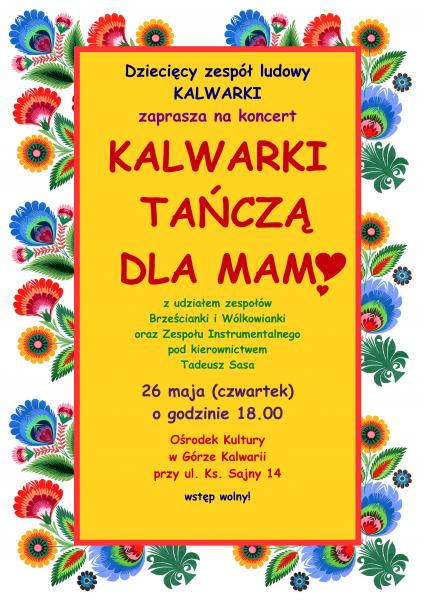 Koncert Kalwarki tańczą dla Mam w Górze Kalwarii