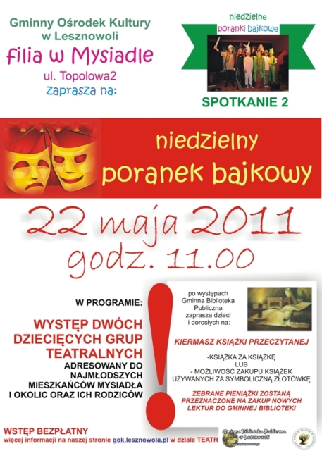 Niedzielny poranek bajkowy