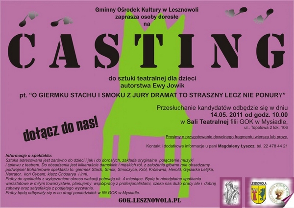 Casting do sztuki teatralnej