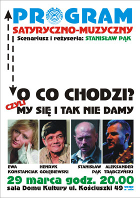 O co chodzi? czyli my się i tak nie damy
